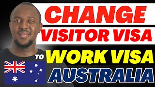 How to change Visitor Visa To Work Visa In Australia  QampA [upl. by Kletter]