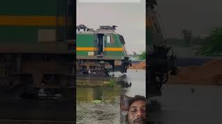 train indianrailways railway locomotive automobile lumafacts indianrailway trending shorts [upl. by Aihsenyt]