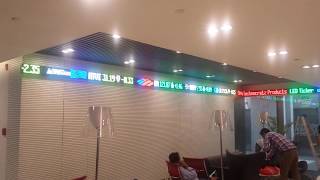 LED Ticker LED Stock market ticker LED ticker for office by technocratzin 9810124109 [upl. by Aissatan148]