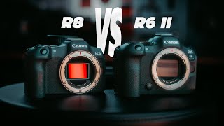 Canon R8 VS R6 Mark II  QUAL CANON ESCOLHER [upl. by Annayt]