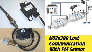 Code U02A300 Lost Communication With Particulate Matter Sensor Code U0001 High Speed can Bus [upl. by Kassie]