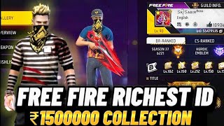 1 Cr ID COLLECTION IN FREE FIRE🥇  GARENA FREE FIRE 🔥 [upl. by Llennoj]