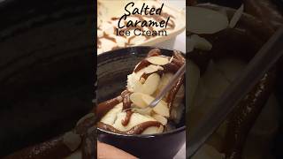 Real food Salted Caramel Ice Cream homemade 🍨 [upl. by Enneillij355]