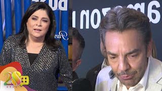 Eugenio Derbez reacciona ante la opinión de Victoria Ruffo por la bebé de José Eduardo  Ventaneando [upl. by Coraline]