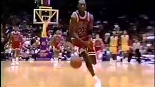 Chicago Bulls at Los Angeles Lakers  112092  Michael Jordan 54 Points  HD [upl. by Sirdna410]