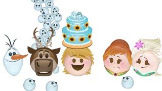 La Reine Des Neiges  Une Fête Givrée en Emoji  Disney BE [upl. by Anglim738]