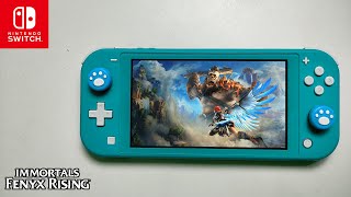 Immortals Fenyx Rising Nintendo Switch Lite Gameplay [upl. by Eibocaj397]