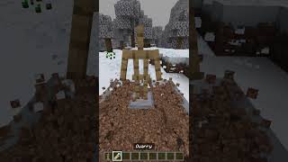 Quarry Machine in Minecraft ⛏️ minecraft command mcpe [upl. by Tarttan]