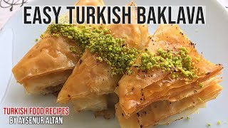 Şöbiyet Cream Filled Baklava With Phyllo [upl. by Suellen]