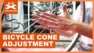 How to easily check for the correct bicycle cone adjustment [upl. by Eniamirt]