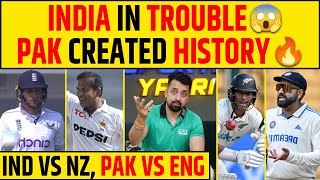 🔴INDIA vs NZ RACHIN RAVINDRA CENTURY INDIA IN TROUBLE PAKISTAN WINNING VS ENGLAND [upl. by Yliram]