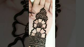 easy mehndi design viralshort youtubeshorts [upl. by Aniahs]