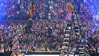 Edge spears Jeff Hardy in midair WrestleMania XSeven [upl. by Procora875]