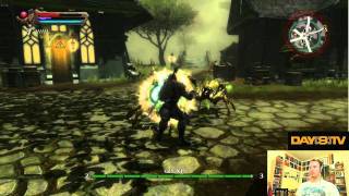 Kingdoms of Amalur  Reckoning  trailer gamescom Köln Todd McFarlane [upl. by Hamehseer]