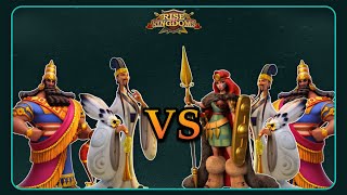 Zhuge LiangAshurbanipal VS BoudicaAshurbanipal and Zhuge Liang  Rise of Kingdoms [upl. by Serg]