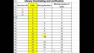 Stock taking System for Library  Stock verification System  How to Take Charge of Library Books [upl. by Clotilde]