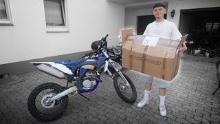 Erste Teile für mein Budget Supermoto Build I 2XXX€ Supermoto I Sherco SEF 300 [upl. by Mallis]