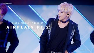 180622 롯데패밀리콘서트 AIRPLANE PT2  방탄소년단 뷔 직캠 BTS V [upl. by Iaj]