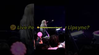 Is This ROSÉs Live Performance Or Lipsync❗❓ blackpink rosé leeyoungji [upl. by Arah]