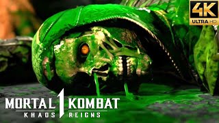 Mortal Kombat 1 Khaos Reigns  All Fatalities amp Animalities 4K 60FPS [upl. by Kuo964]