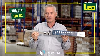 Sistema para divisórias de ambientes RO82 da Rometal [upl. by Voltz]