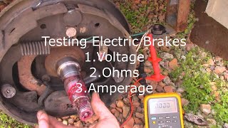 Electric trailer brake diagnosis [upl. by Aztilem]