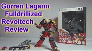 Figure Reviews Gurren Lagann Fulldrillized Revoltech [upl. by Carpio]