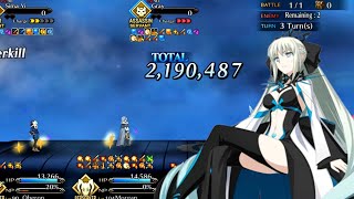 【FGO】Lady Reines Case Files Rerun CQ 2  3T clear ft Morgan No Taunt CE [upl. by Raquela]