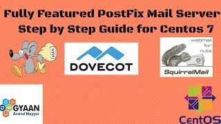 Configuring Email Server using PostFix Dovecot and SquirrelMail on Centos 7 [upl. by Adriell906]