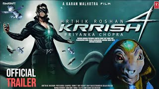 KRRISH 4 Jaadu Returns  Trailer Hrithik Roshan  Priyanka Chopra  Tiger shroff Amitabh Bachchan [upl. by Ranchod]