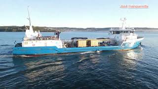 Wellboat PATAGON IX🛳️Quellón Chiloé [upl. by Link]