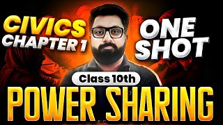 Power Sharing Class  10 Civics  GOAT SERIES  One Shot  Gautam Lakhani [upl. by Ecirpak558]