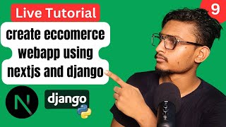 Build a FullStack Ecommerce Site with Nextjs Tailwind CSS amp Django  Live Coding Tutorial [upl. by Nilloc]