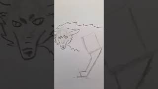 Storm 20  art wolf drawing artist [upl. by Fraze]