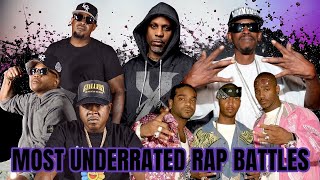 Most Underrated Rap Battles on Wax  Lox vs Dipset or Kurupt vs DMX [upl. by Notlrac]