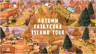 5Star Island Tour — Beautiful Autumn Fairycore  Animal Crossing New Horizons [upl. by Blanding]