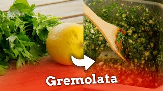 Salsa Gremolata selber machen Schritt für Schritt Rezept  Asamodo [upl. by Ettenig]