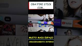 👉Como AUMENTAR o armazenamento FIRE STICK  02 Armazenamento Interno [upl. by Hennahane]