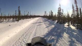 800 Skidoos vs 800 Rush ProR In Quebec [upl. by Celinka909]