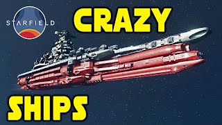 STARFIELD  Top 10 Crazy Ship Builds [upl. by Llywellyn]