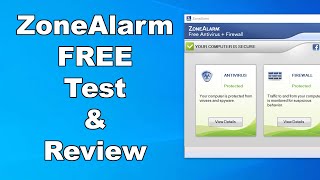 ZoneAlarm Free Antivirus Test amp Review 2020  Antivirus Security Review  High Level Test [upl. by Onirefes]