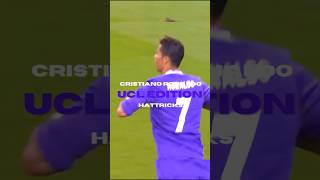 CRISTIANO RONALDO HAT TRICKS  UCL EDITION  PART 1 [upl. by Enela826]