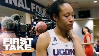 Mississippi States Dagger In UConn Makes Sports History  Final Take  First Take  April 3 2017 [upl. by Gnuhn]