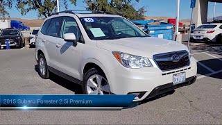 2015 Subaru Forester 25i Premium Sport Utility Livermore Pleasanton Dublin Tracy Fremont San R [upl. by Nomael286]