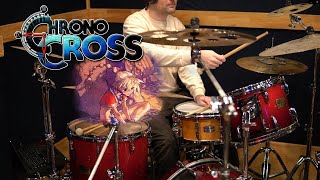 Chrono Cross  Radical Dreamers Unstolen Jewel with drums  lyric video JapaneseEnglish [upl. by Nauj938]