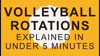 Volleyball Rotations Explained in Under 5 Minutes [upl. by Atinehs]