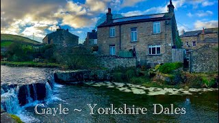 Gayle  The Yorkshire Dales  a tranquil hamlet in the heart of the English countryside Wensleydale [upl. by Llednew701]