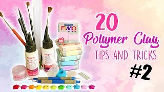 20 Polymer Clay Tips and Tricks for Beginners 2 [upl. by Hefter]