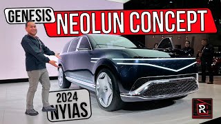 The Genesis Neolun Concept Is A Flagship SUV That Previews An Upcoming GV90 [upl. by Ferwerda426]