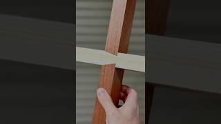 I made cross halflap joint with dovetailed shorts [upl. by Mikah323]